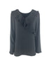 Elegant Ruffle-Trimmed Blouse